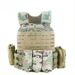 Molle System Tactical Combat Vest Outdoor Multifunctional Sports Gear Camouflage Weighted Fitness Training Vest Unisex_desvips.com