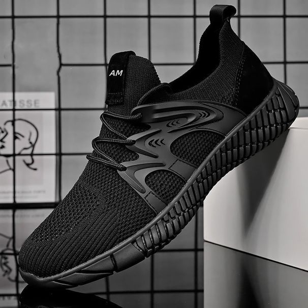 Shoes men's spring and summer new running sports shoes live broadcast socks mouth tide shoes breathable mesh soft bottom casual shoes_desvips.com