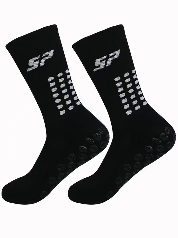 SP Sports Anti-Slip Socks Mid-Calf Terry Sole Sweat-Absorbing Training Socks For Soccer Running Cycling_desvips.com