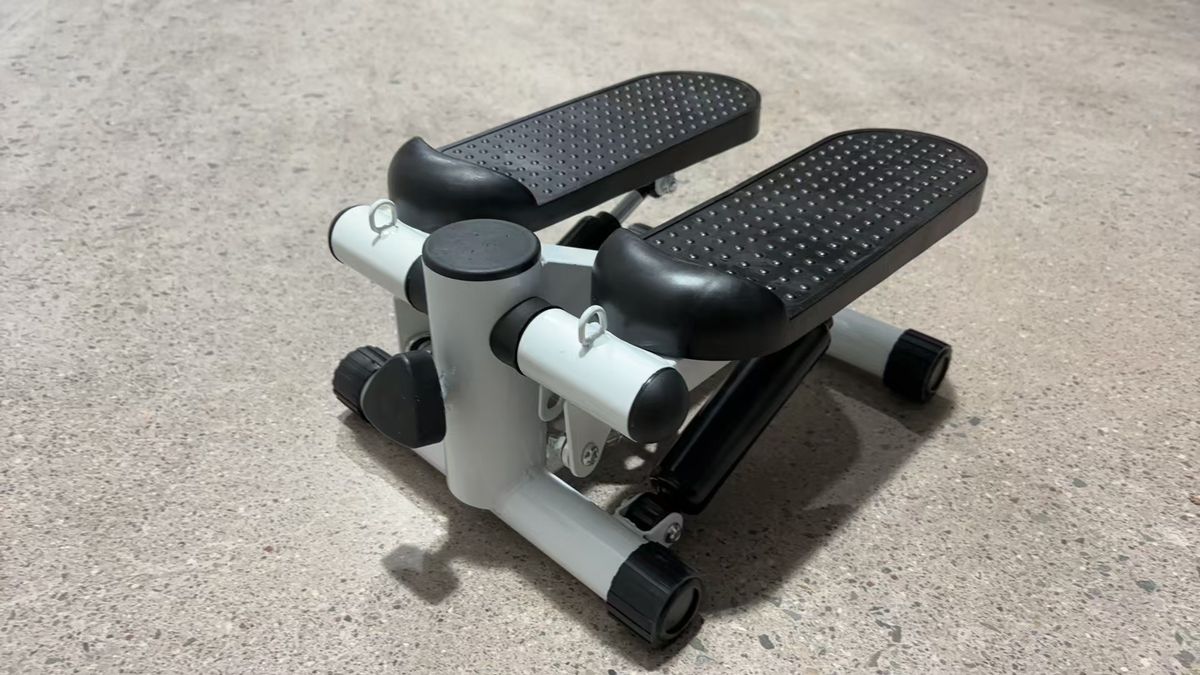 Source Factory Household Small Silent Mini Hydraulic Pull Rope Indoor Elliptical Climbing Stepper_desvips.com