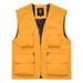 Men's Outdoor Vest, New Style, Multi Pocket, Quick Drying, Thin, Suitable For Fishing, Hiking, And Photography; Logo Compatible Vest._desvips.com