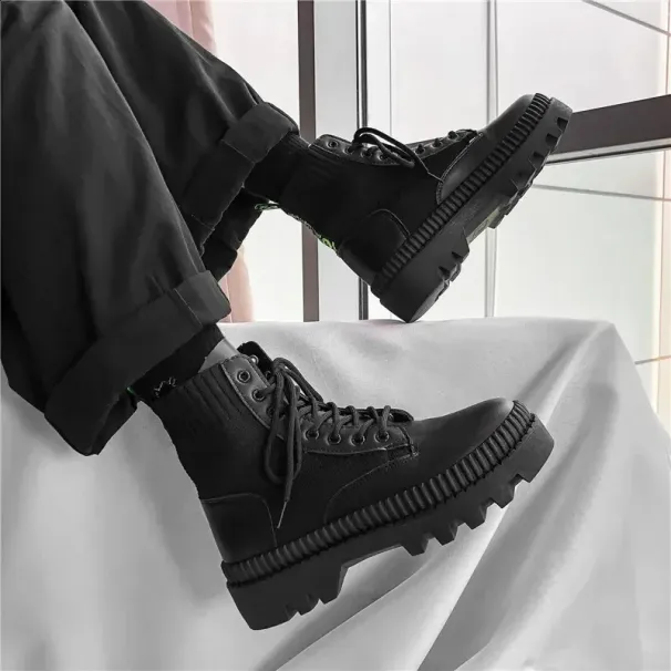 6CM Thick Soled High Top Tools UK Fully Matched Fashion Shoes Autumn Mens Platform Boots Edition 250226_desvips.com