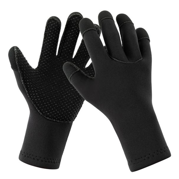 3mm Camo Neoprene Diving Gloves - Anti-Slip, Abrasion-Resistant, Warm & Protective For Men & Women - Fishing, Snorkeling, Swimming ( S/M/L/XL)_desvips.com