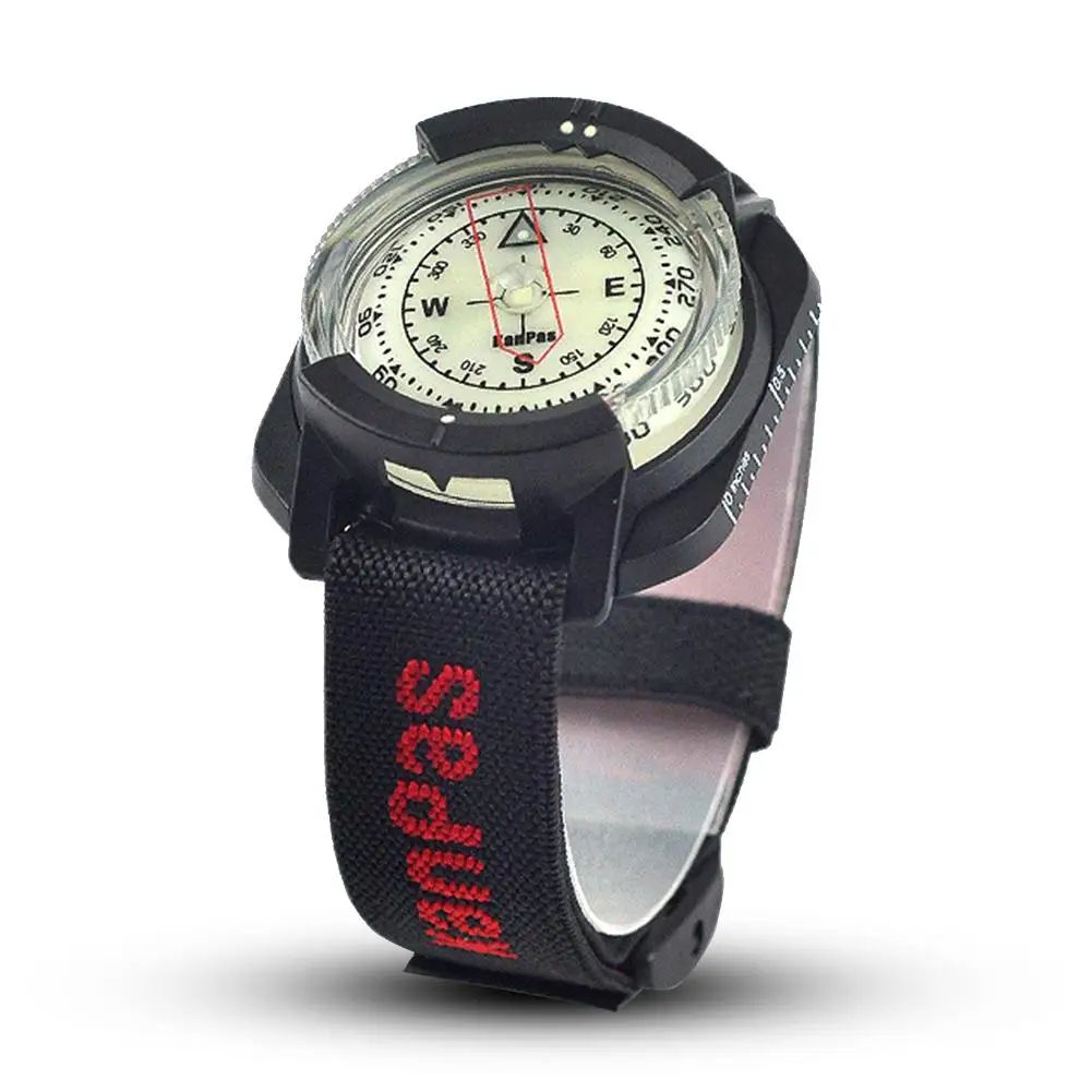 Waterproof Outdoor Professional 60M /197Ft Navigator Digital Watch Scuba Compass For Swimming Diving_desvips.com