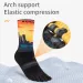 AONIJIE E4843 One Pair Long Tube Outdoor Five Shock Absorption Toe Socks Stocking For Trail Running Warking Ride_desvips.com