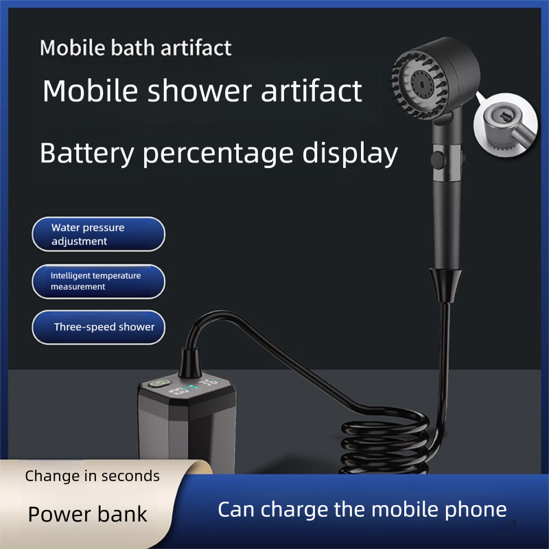 Outdoor Artifact For Camping, Construction Site, Simple Electric Shower, Dormitory, Rural Household Portable Shower_desvips.com