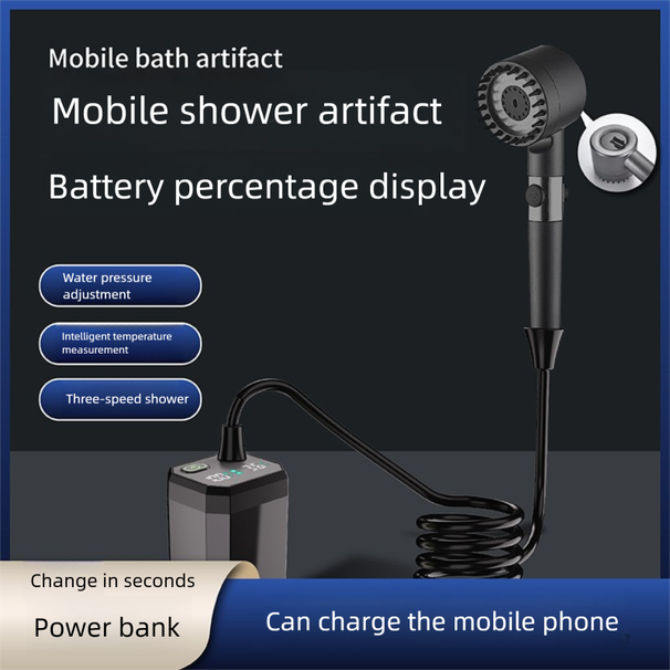 Outdoor Artifact For Camping, Construction Site, Simple Electric Shower, Dormitory, Rural Household Portable Shower_desvips.com