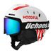 2025 New Professional Adult Warm Snow Outdoor Men And Women Protective Adjustable Ski Helmet_desvips.com