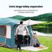 Upgraded 4 Season Camping Tent 3-12 Person Waterproof Windproof Double Layer 2 Room Family Outdoor Backpacking Equipment_desvips.com