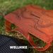 WELLHIKE Hiking Card Foldable Small Mini Storage Lightweight Picnic Ultra-Small Outdoor Integrated Rectangular Table_desvips.com