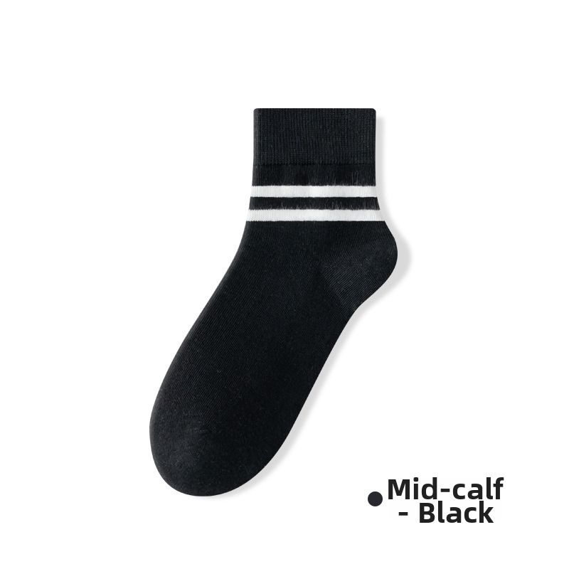 Women's Pure Cotton Over-The-Knee Golf Tennis Sports Calf Socks All Cotton Soccer Accessories_desvips.com