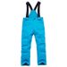 Koosspeak New Boys' And Girls' Ski Pants, Trendy Outdoor Sports Warm Snowsuits._desvips.com