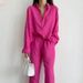 Women's Clothing temperament commuting loose shirt fashion casual suit_desvips.com