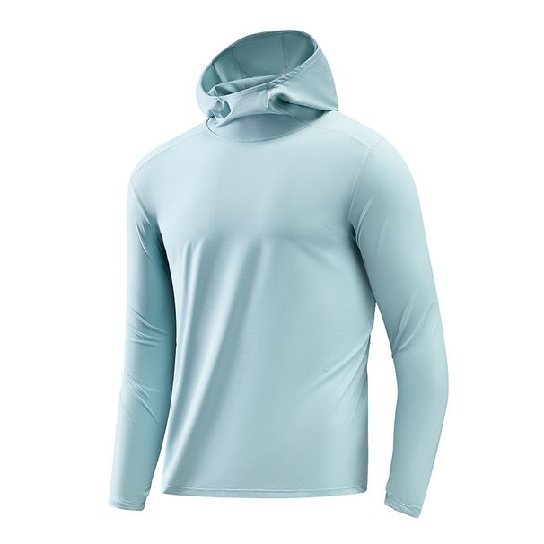 KOOSSOASIS Autumn/Winter Same Style Quick-Drying Hoodie, Comfortable Sports Top, Fitness Running Sports Quick-Drying Long-Sleeved Men's Shirt_desvips.com