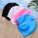 Oversized Long Hair Special Comfortable Silicone Ear Protection Adult Big Head Swimming Cap_desvips.com