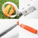 Golf Retriever Stainless Steel Telescopic Double Ring Head Picker Retractable Ball Pickup Rod_desvips.com