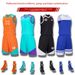 Basketball Jersey Set With Pockets, Custom Print Logo & Number, Breathable Training Uniform For Kids Youth Adult_desvips.com