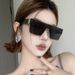 ActiveGo 2025 New European And American Style Square One-Piece Mirror Large Frame Versatile Street Photography Sun Protection_desvips.com