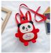 Andralyn Red Panda Children's Shoulder Bag Anti Lost Backpack for Boys and Girls Little Frog Kindergarten Book Bag_desvips.com
