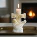 May The World Be Peaceful - Cross-border Bestseller Easter Peace Dove Creative Design Scented Candle Smokeless_desvips.com
