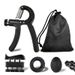 Adjustable Counting Gripper Five Piece Set Finger Trainer Silicone Grip Ring Grip Ball Five Finger Set Trainer_desvips.com
