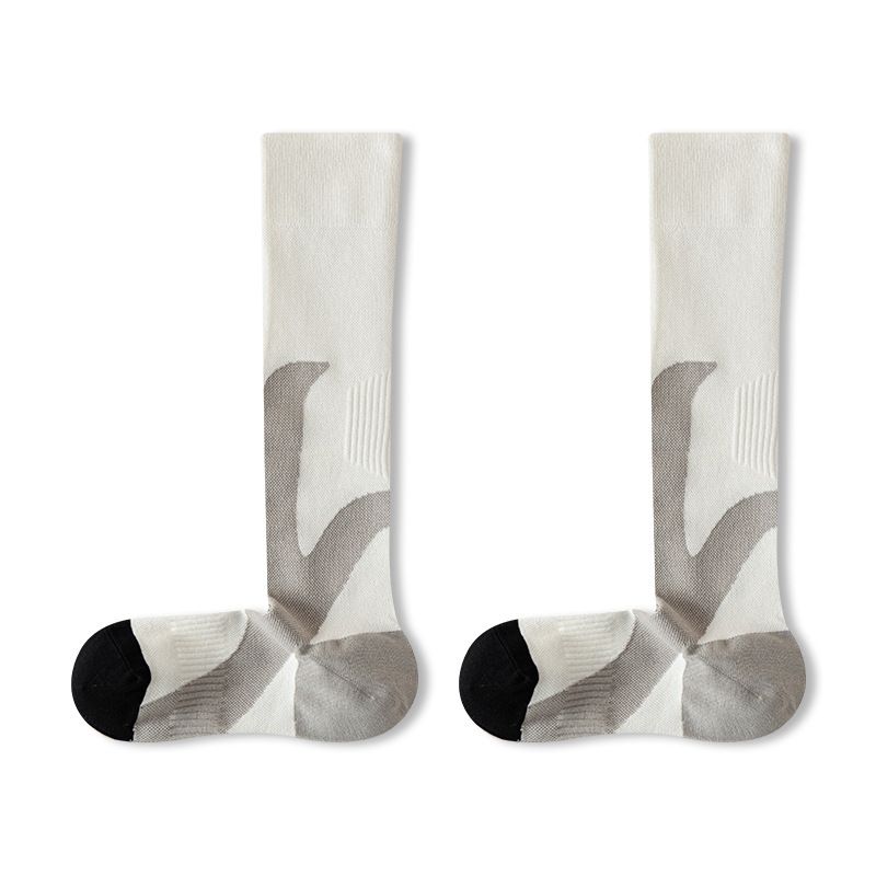 for Women Professional Running Sports Long Tube Skiing Slimming Leg Badminton Jump Rope Yoga Compression Calf Socks_desvips.com