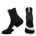Combat Training Elite Basketball Men's Mid Tube Long Thickened Towel Bottom Professional Running Sports Socks_desvips.com