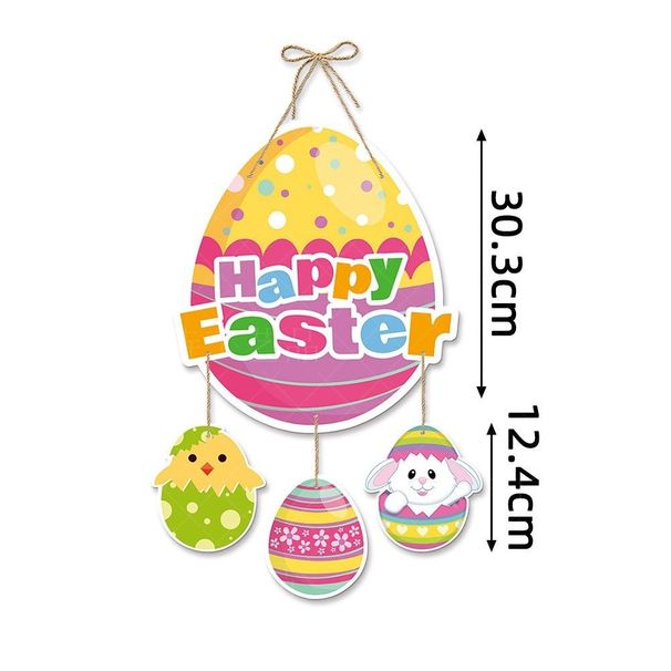 decorations, Wall And Door Hangings, Happy Themed Decorative Items, Easter Day Scene Arrangement_desvips.com
