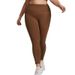 Plus Size Pocket Yoga For Women Waist Hip Lift No Embarrassing Lines Fitness High Elastic Brushed Sports Long Pants_desvips.com