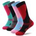 Two Pairs Cotton Socks Children's Ski Socks Thick Terry Bottom Warm Towel Long Tube Deodorant Winter Sports Socks_desvips.com