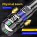 Flashlight Strong Rechargeable Outdoor Ultra-Bright Long-Range Small Portable Household Durable LED Light_desvips.com