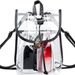Andralyn PVC Large Capacity Transparent Backpack Outdoor Travel Backpack Visual Backpack_desvips.com