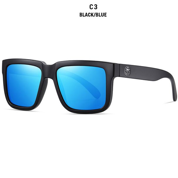 Colorful Polarized Square Men And Women Outdoor Sports HEAT WAVE Sun Eyes_desvips.com