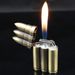 Creative Military Model Bullet Open Flame Flint Wheel Novelty Metal Lighter_desvips.com