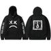 Trendy Hot-Selling New Lil Peep Show Street Fleece-Lined Hoodie_desvips.com