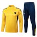 25-26 New Boca Juniors Appearance Long Sleeve Training Suit_desvips.com