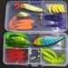 Full Swimming Layer Lure Set Hook Pliers Combination Multiple Styles Cross-Border Bait Fishing Gear_desvips.com