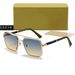 New Frameless Men's And Women's Fashion Sunglasses Square Frame Driving Travel Glasses 23319_desvips.com