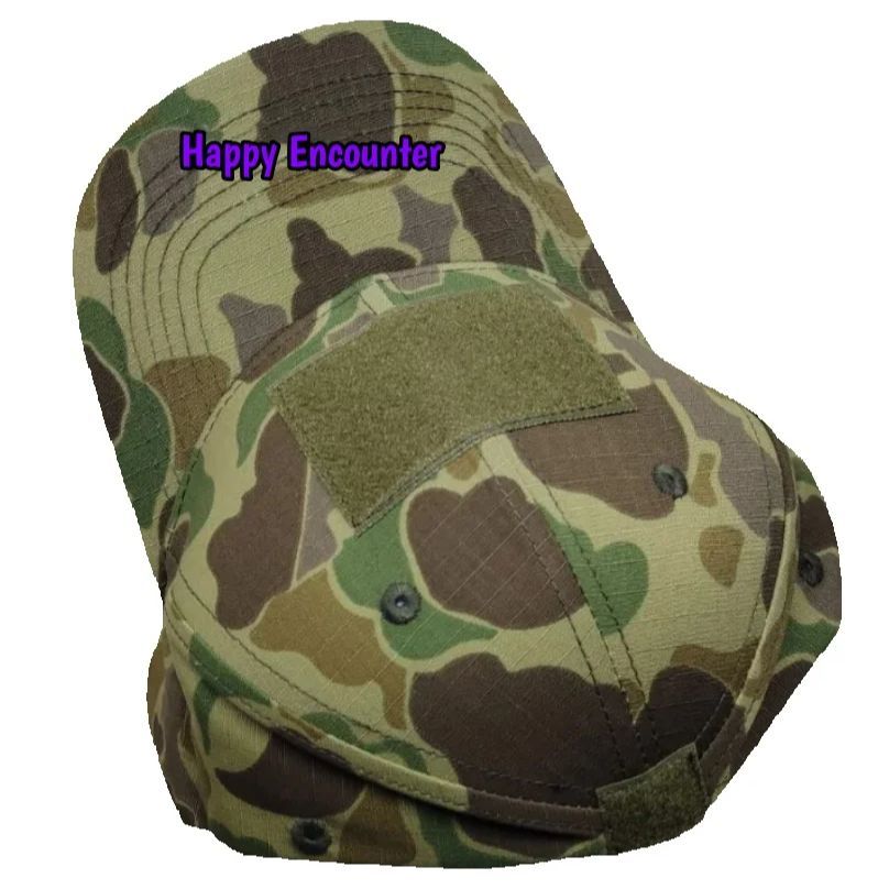 Outdoor Duck Hunting Green Camouflage Baseball Hat_desvips.com