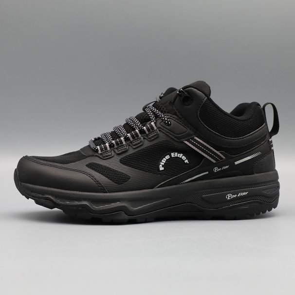Men's Outdoor Boots With BOA Fit System, Waterproof Leather Hiking Shoes For All Terrain, Anti-Slip Casual Trekking Shoes_desvips.com