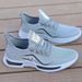 Summer Sports Net Men's Casual Breathable Running Shoes, One Foot White Shoes_desvips.com