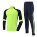 Autumn Winter Half-Zip Jacket Long Sleeve Children's Training Suit Boys Soccer Uniform Sportswear Performance Outfit_desvips.com
