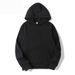 Men's And Women's Solid Color Fleece Hooded Sweatshirt Blank Embroidery Cultural Shirt For Making Hoodies_desvips.com