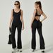 Unbeatable Quality Yoga Jumpsuit, Hip Lifting Yoga Suit, Workwear, Hollowed Out Back Pocket, Sports And Fitness Jumpsuit_desvips.com