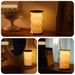 Portable Rechargeable Touch Dimmer Foldable Paper Lamp With Warm Light For Bedroom Living Room Travel Gifts For Women Men And Couples_desvips.com