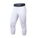 Men's Basketball Compression Leggings 7/8 Length Sports Training Base Layer High Elasticity Breathable Quick Drying Running Fitness Pants_desvips.com