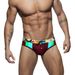 New Foreign Trade Swimwear For Men, European And American Style Triangle Swim Briefs, Hot Spring Vacation Lace-up_desvips.com