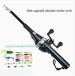 Pleasure Double Arm Line Casting Folding Sea Upgraded Portable Fishing Lure Rod With Integrated Reel_desvips.com