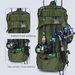 Capacity Outdoor Lure Checked Backpack Double Shoulder Fishing Rod Insert Travel Bag_desvips.com