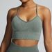 In Stock European And American Style Autumn Winter Tight Sports Bra Top Seamless Pants Fitness Long Sleeve Yoga Outfit_desvips.com